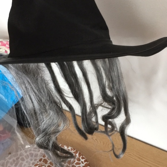 New 1 Halloween Witch Hat Animal Print Pimp Hat - Picture 6 of 10